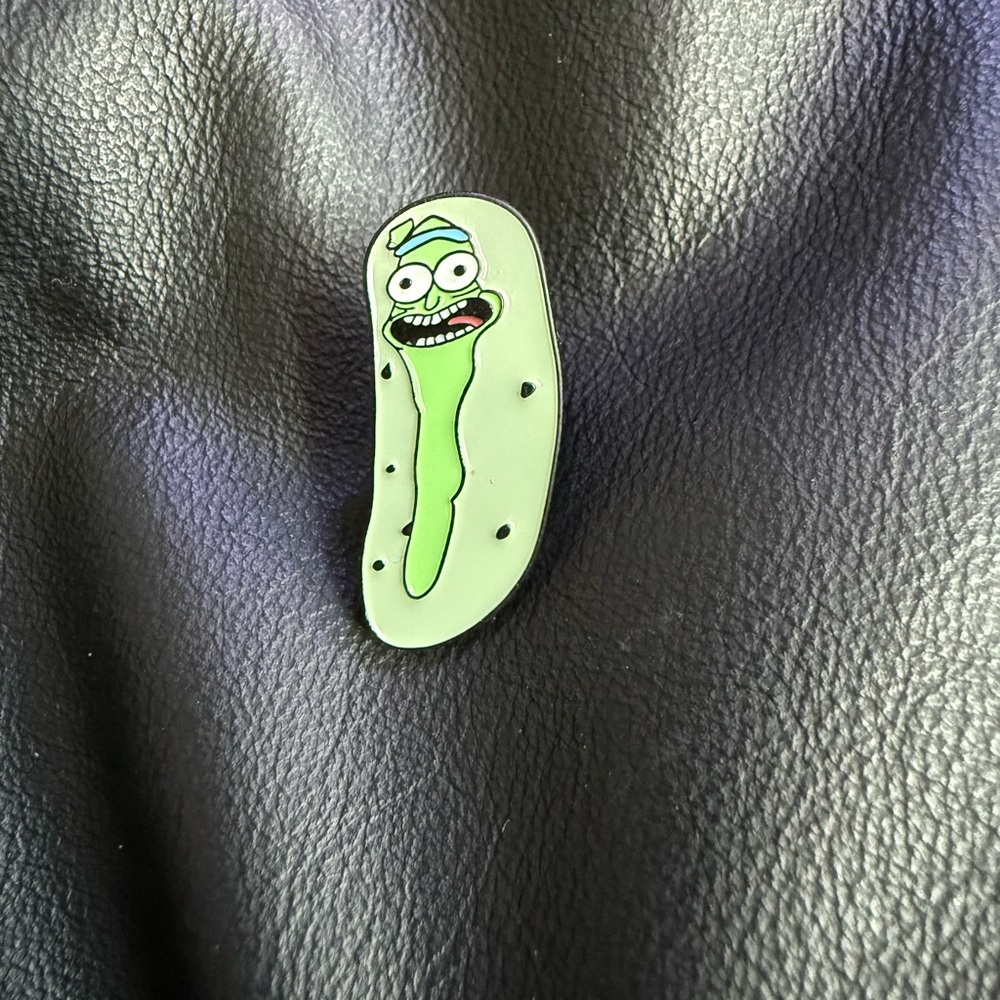Pickle Rick Enamel Pin